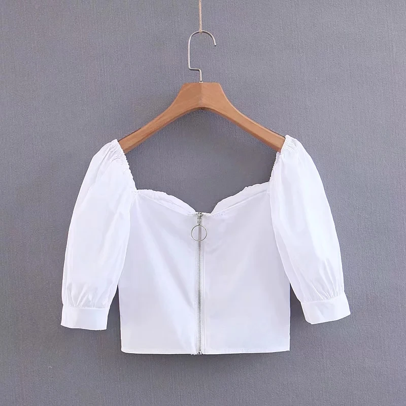 Летние женские топы и блузки винтажные оборки белая блузка, женские рубашки корейская мода blusas boho женские топы