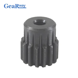 1 модуль 16 T Шестерни колеса Металл 45 Сталь Rc ведущая шестерня шкив 4/5/6/6,35/7/8 мм внутренний диаметр формы 1 16 Зуб прямозубая шестерня - изображение