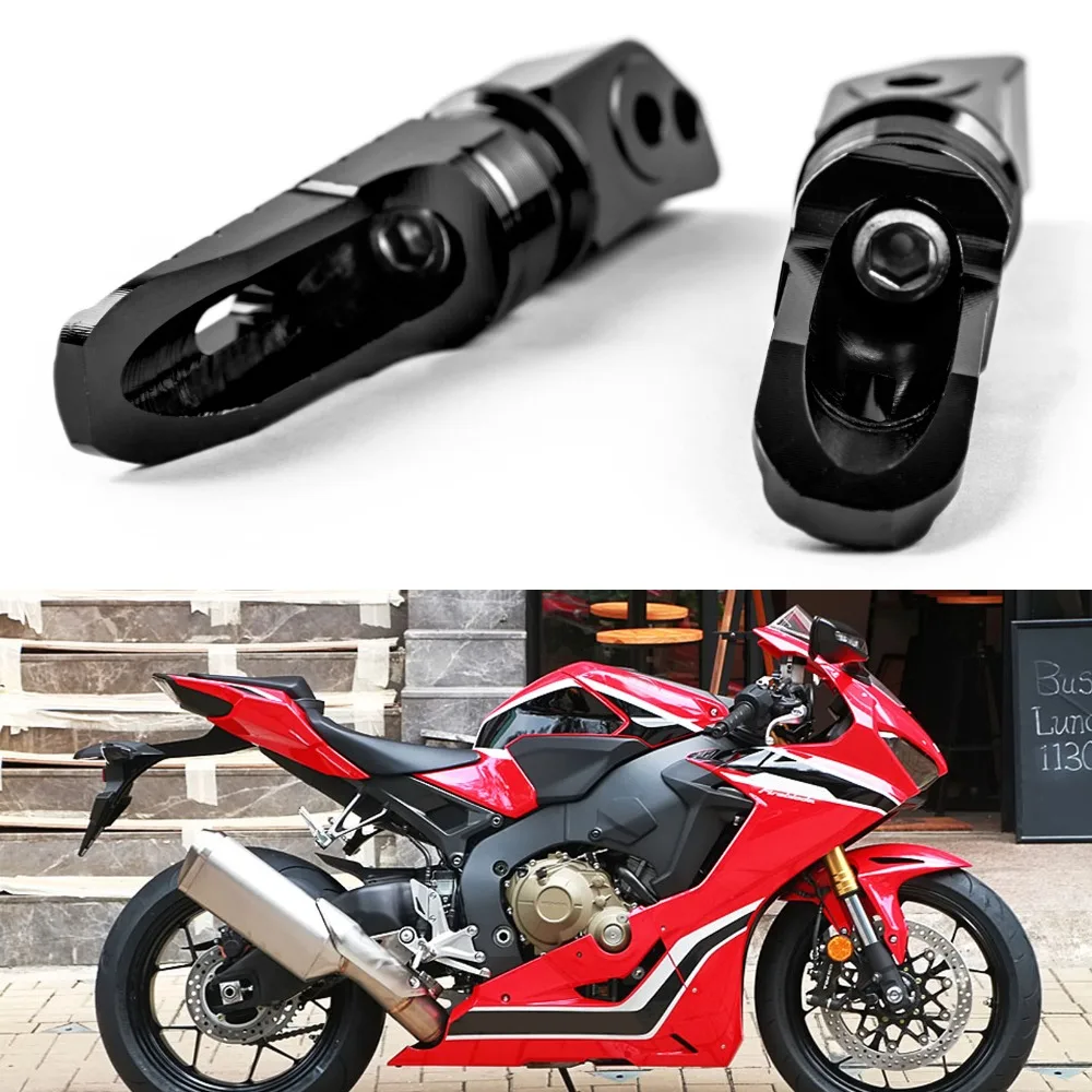 Areyoushop Мотоцикл с ЧПУ задняя подножка подножки для HONDA CB125R CB250R CB300R CBR250RR CBR600RR алюминиевые мотоциклетные чехлы