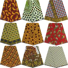 Tissus воск африканская восковая печатная ткань Высококачественная Анкара ткань африканская ткань для одежды 6 ярдов хлопковая ткань HH-B246