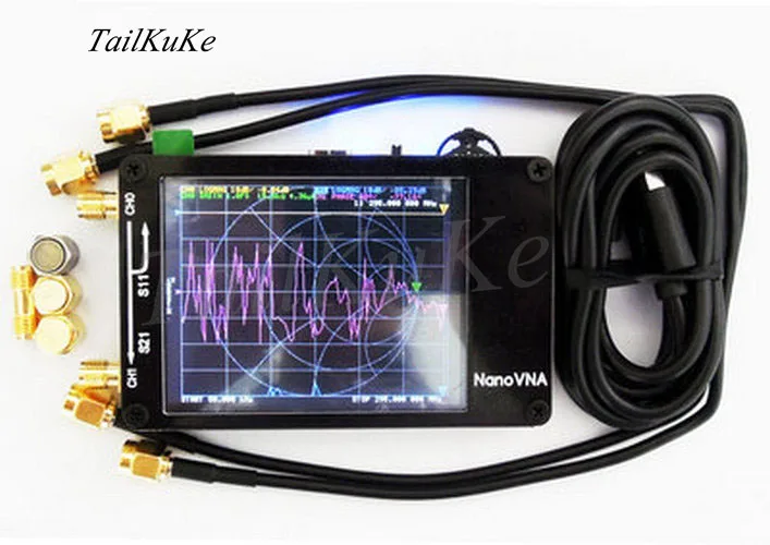 Точный NanoVNA векторный сетевой анализатор антенный коротковолновый MF HF VHF UHF