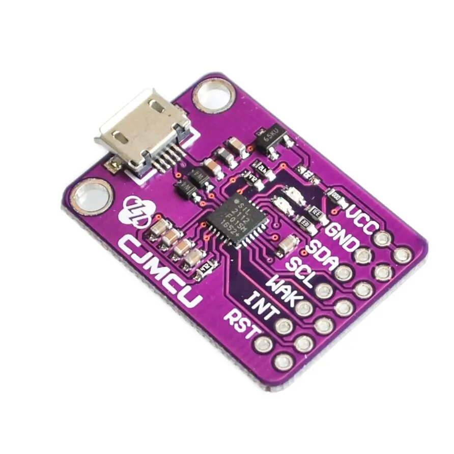 

2112 CP2112 Evaluation kit for the CCS811 Debug board USB to I2C communication
