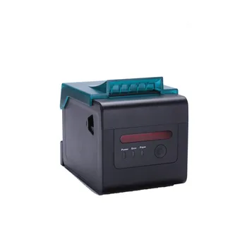 

Wholesale 80mm pos serial thermal receipt printer support waterproof 300mm high-speed printing with cutter for kitchen resturant