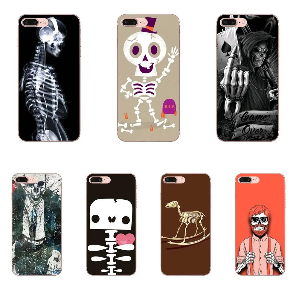 

The Skeleton Skull Pattern Rubber Tpu For Huawei Honor 4C 5A 5C 5X 6 6A 6X 7 7A 7C 7X 8 8C 8S 9 10 10i 20 20i Lite Pro