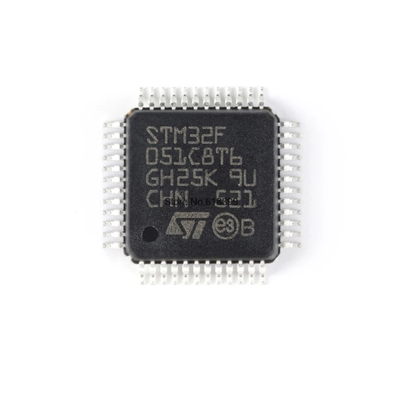 Mcu 32-бит Stm32 Arm Cortex M0 Risc 64Kb флэш-48 Lqfp T/R Stm32F Lqfp48 Stm32F051C8T6