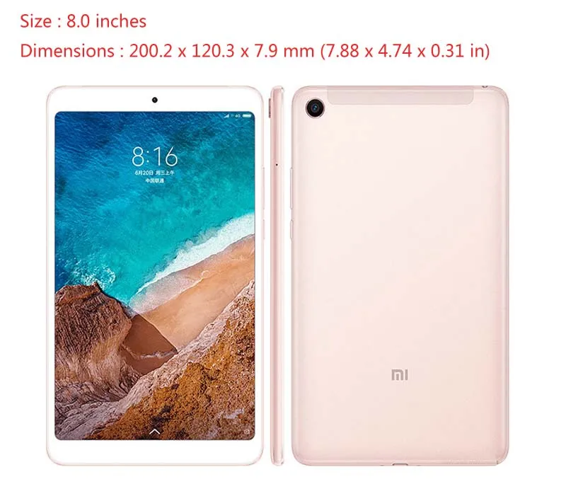 Чехол для Xiaomi mi Pad 4 mi Pad4, защитный чехол-подставка из искусственной кожи для Xiaomi mi Pad 4 mi Pad4, 8,0 дюймов, чехол для планшетного ПК