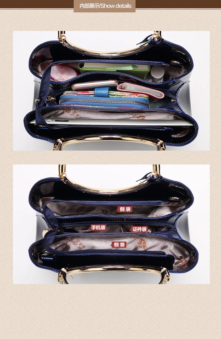 New High Quality Patent Leather Women bag Ladies Cross Body messenger Shoulder Bags Handbags Women Famous Brands bolsa feminina (30)