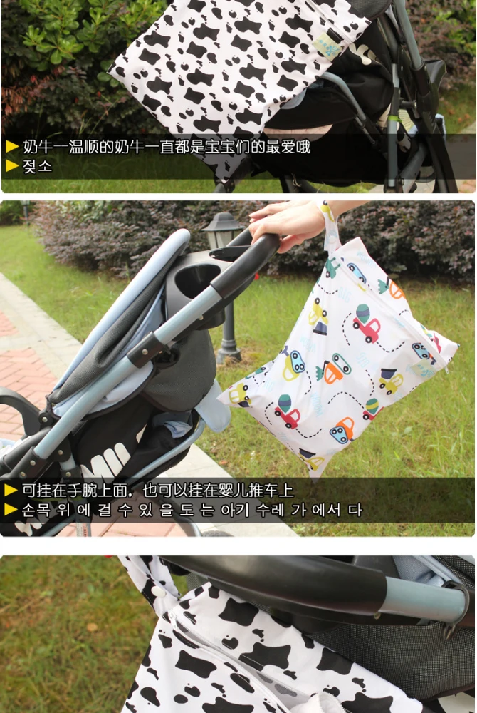 Водонепроницаемый детский подгузник сумки влагонепроницаемый рюкзак Многоразовые моющиеся на молнии детские тканевые пеленки сумка для хранения Tote Водонепроницаемые Плавающие подгузники сумка