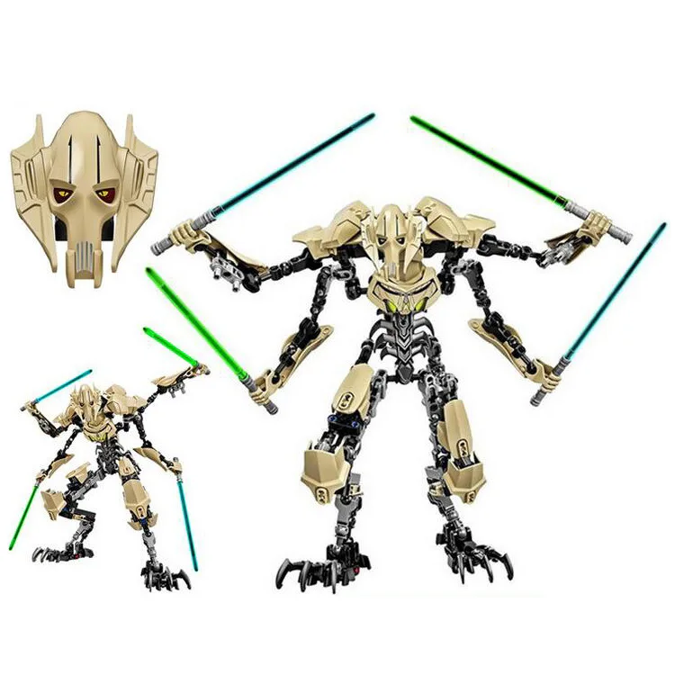 183 pièces Star Wars avec sabre laser Figure jouets blocs de construction compatibles avec Lepining Starwars cadeau jouets