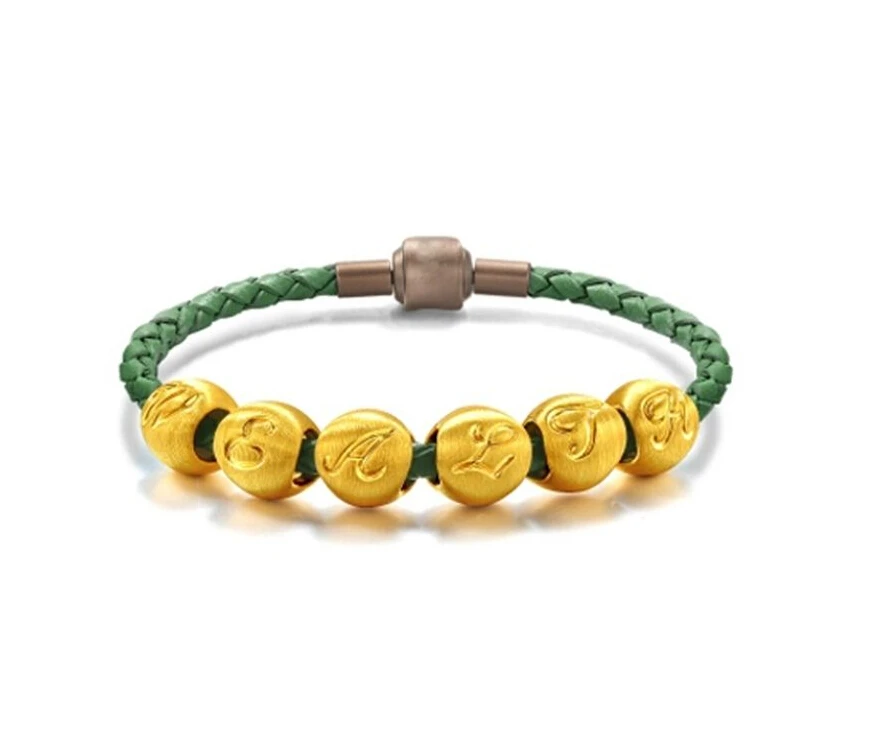1 шт 24K желтое золото кулон/3D Lucky 26 английские буквы кулон/1g/только 1|pendant whistle|pendants