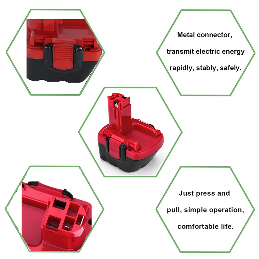 12 V 3.0Ah Перезаряжаемые Батарея для BOSCH GSR 12 V PSR 12 V PAG 12 VE-2 BAT043 BAT045 2 607 335 709,2 607 335 697