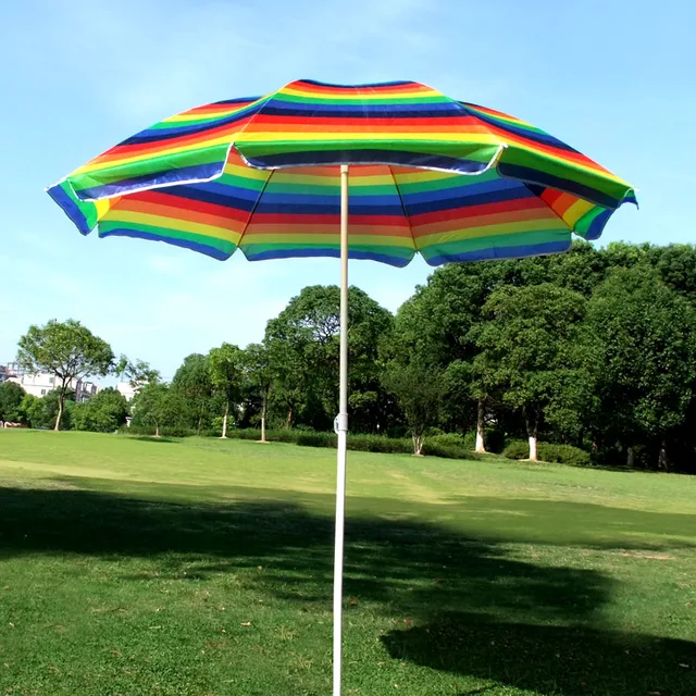 Outdoor Sun Protection Umbrella Promotional Large Beach Advertising Protective Colorful U81402 Outdoor Sun Protection Umbrella Promotional Large Beach Advertising Protective Colorful U81402