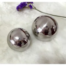 50 шт. 51 мм нержавеющая полый стальной шар зеркальная полированная блестящая сфера для видов орнамента и украшения