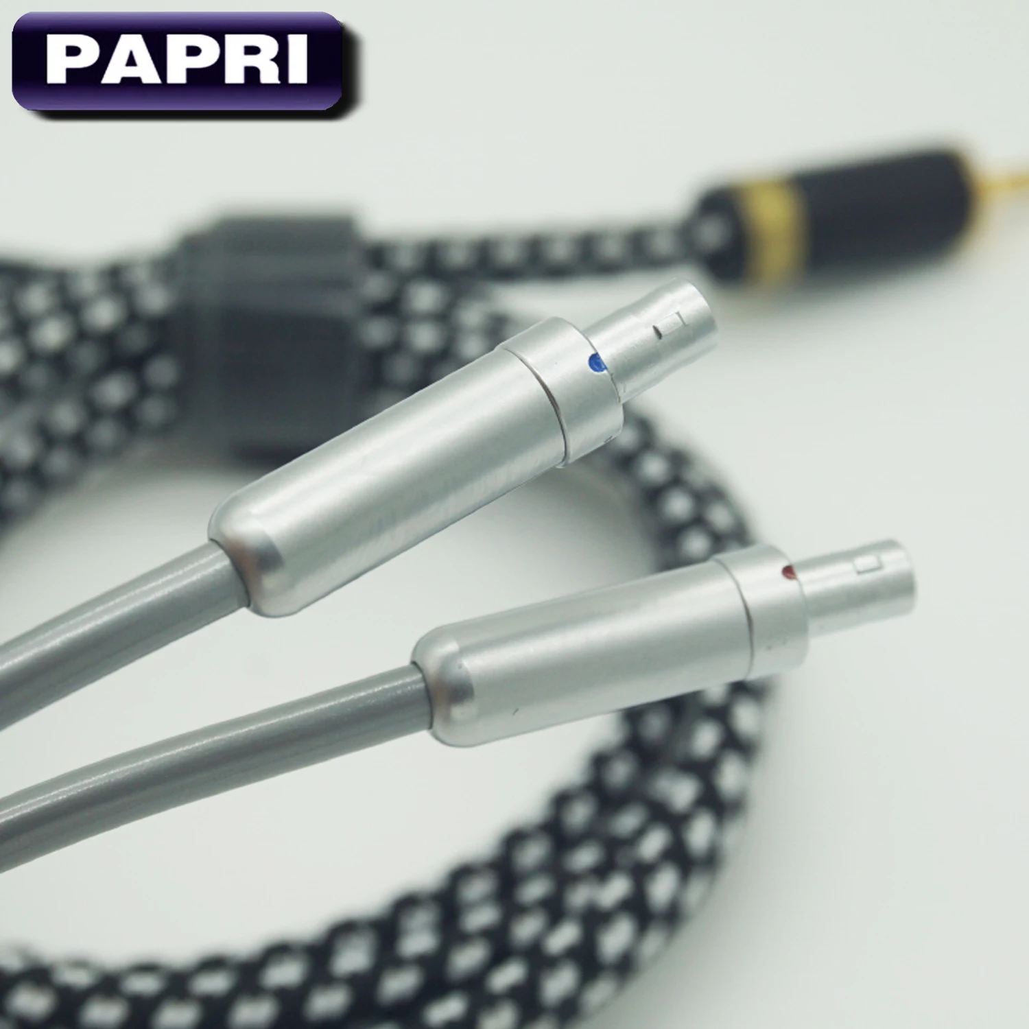 PAPRI MPS X 7800 Upgrade Headphone Cable 5N OCC Audio 3 5mm To AUX Wire For HD800 Earphone Headset Cables