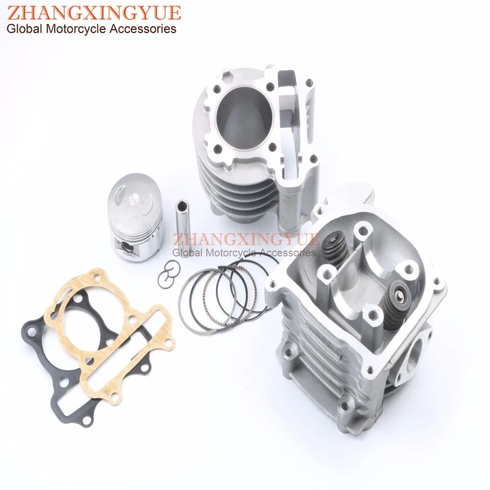 52mm Big Bore Performance Kit & A9 Cam & AC CDI Fan for Chinese GY6 50cc Upgrade 105cc 139QMB Scooter 4T