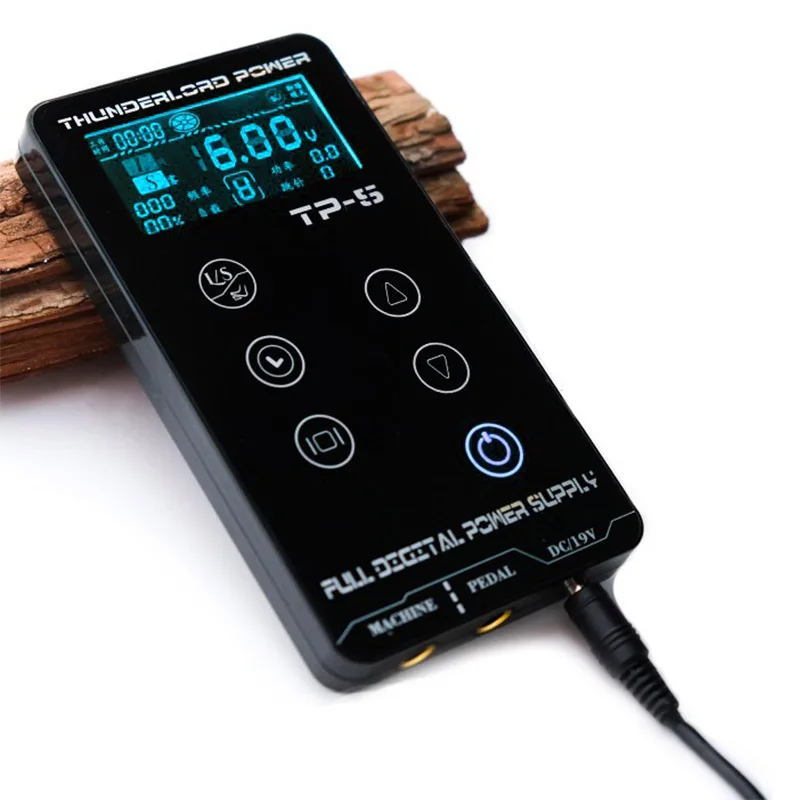

Professional Thunder Digital Tattoo Power Supply LCD Touch Screen Display