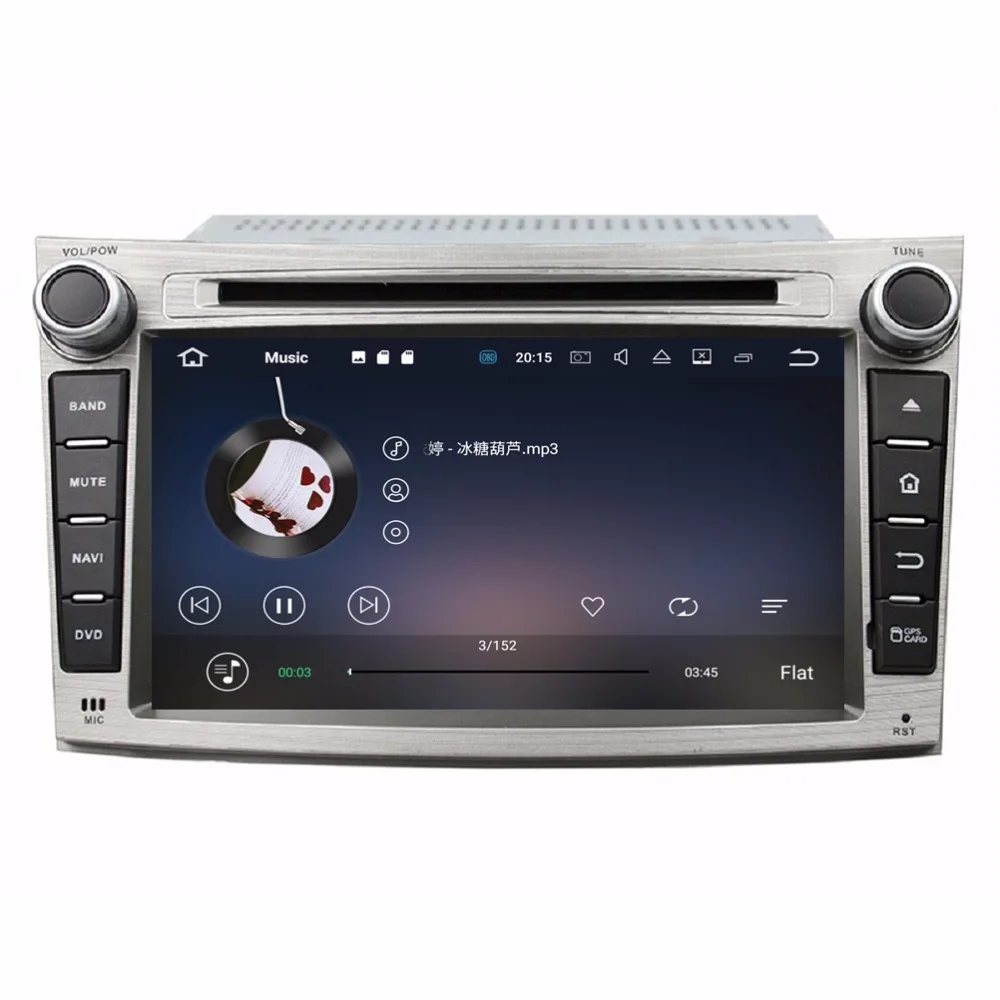 Excellent Octa Core 8 core Android 9.0 Car Radio DVD player GPS for for Subaru Legacy outback 2009-2012 NAVIGATION gps 4G RAM 64G auto 7