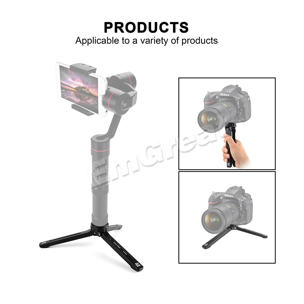 Zhiyun Алюминиевый мини настольный штатив монопод 1/4 винт для Crane 2/Crane Plus/Crane V2/Smooth