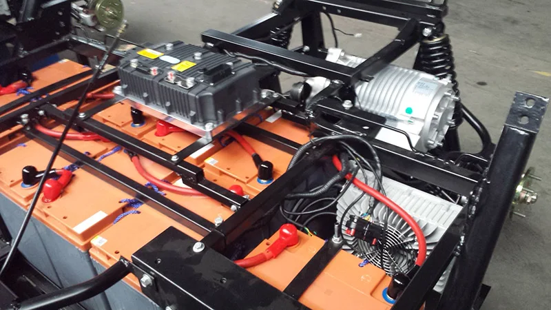 motor and controllers used on UTV