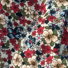 110x100 см хлопок, утолщенная Вельветовая ткань с принтом для женского платья, детская ткань, постельные принадлежности, текстиль, лоскутное одеяло, шитье, сделай сам