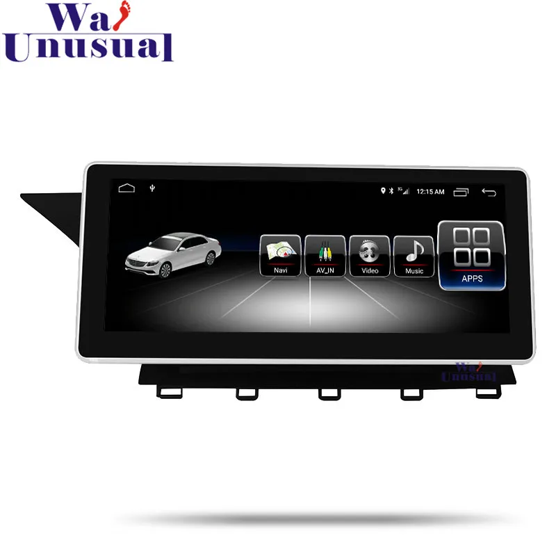 Sale Autoradio Android 8.1 10.25 Inch 4G+64G  For Mercedes Benz  GLK 2009-2012 Auto Stereo DVD Multimedia Car Radio GPS player 1 Din 1