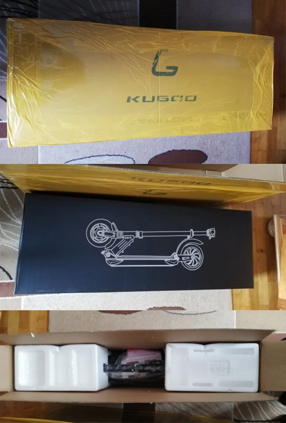 Excellent [Europe Stock] KUGOO S1 Folding Electric Adult Scooter 350W Motor LCD Display XIAOMI 8.5 Inches M365 e Scooter PK Ninebot 13