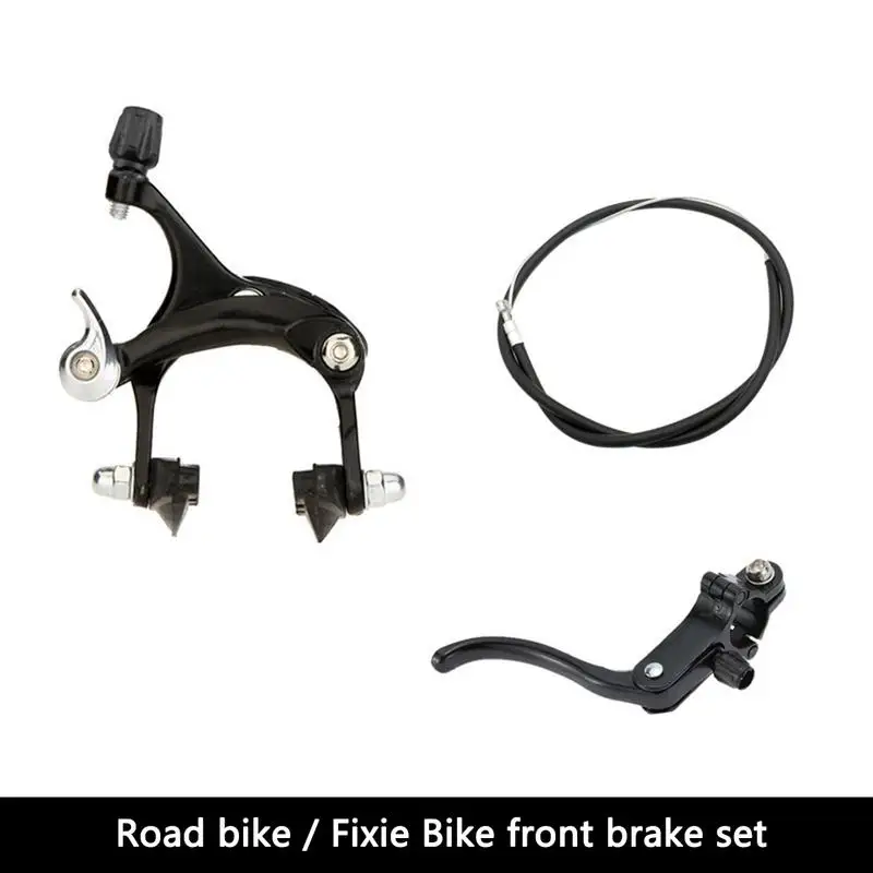 Front Fixie велосипед Дорожный комплект велосипедных тормозов Mtb Зажим Тип тормоза C тормоз велосипедный тормоз - Цвет: Front
