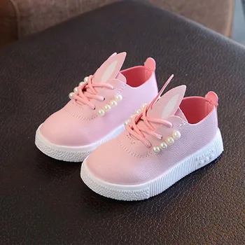 

Kids Girls Shoes Cute Toddlers Baby Girls Rabbit Ear Princess Shoes For Girls Dress Shoes Sneakers