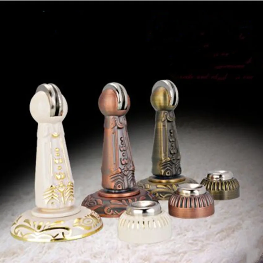 2014 new Fashion europe style zinc alloy door stopper classical door stops strong magnetism bronze ivory white antique copper 2014 new Fashion europe style zinc alloy door stopper classical door stops strong magnetism bronze ivory white antique copper