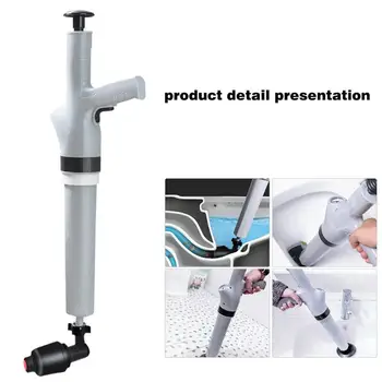 

High Pressure Toilet dredger Air Drain Blaster Sink Plunger Bathroom Sink Dredger Tools Household Toilet Dredging Accessories