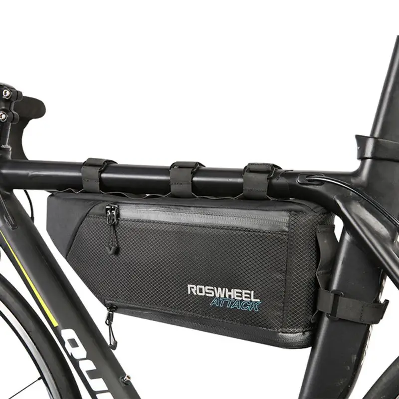 

ROSWHEEL ATTACK Series 121371 Waterproof Bag Top Front Frame Tube Triangle-Bag
