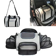 ETHIN переноска для домашних животных, четырехсторонняя Расширенная сумка для собак, дорожная сумка для щенков, переноска для собак, сумка для кошек, слинги для маленьких животных