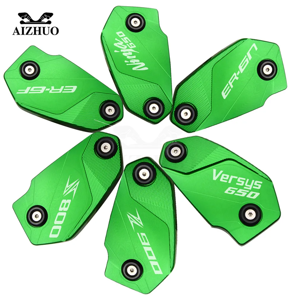 Motorcycle Front Cylinder Reservoir Cover Fluid Cover For Kawasaki VERSYS 650 ninja 650 z800 z900 er6f er6n z 800 z 900 er 6f