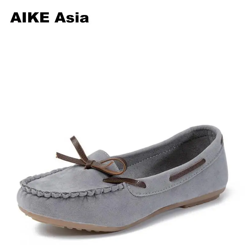 

2018 Summer Top Fashion Women's Flat Shoes Woman Shoes Flats Casual Loafers Soft Slip On Moccasins Lady Driving Square Toe