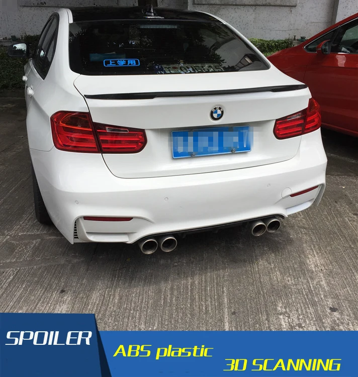 Для BMW F30 F35 спойлер высокого качества ABS спойлер из материала для BMW M3 320i 320li 325li 328i спойлер для F30 F35 спойлер