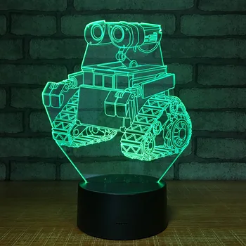 

Creative Hot Selling Led 3d Night Lights Home Decoration Lights Colorful Remote Control Touch Led Usb 3d Lamp