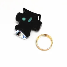 3 шт. Мини СВЕТОДИОДНЫЙ кемпинговый налобный фонарь Велосипедный свет и налобный фонарь перезаряжаемый светодиодный фонарик кроп лампы резиновый свет через dhl