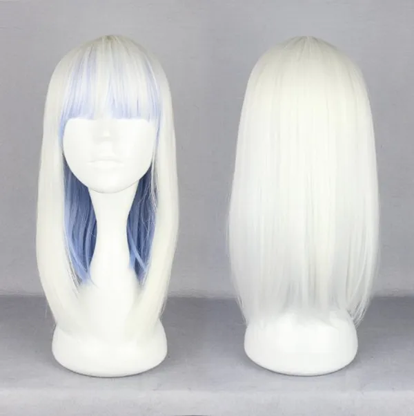 

MCOSER Devils and Realist Michael Color Mixed Supreme Long Straight Cosplay Synthetic Wig Free Shipping