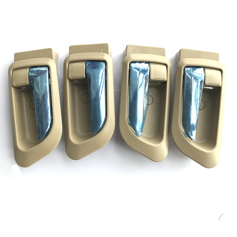 4pcs/lot beige For Great Wall Haval Hover H3 H5 Car Interior Door Handle Auto Door Knob Accessories