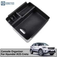 IX25 Creta подлокотник коробка для хранения для hyundai IX25 Creta центральная консоль Органайзер укладка держатель лоток
