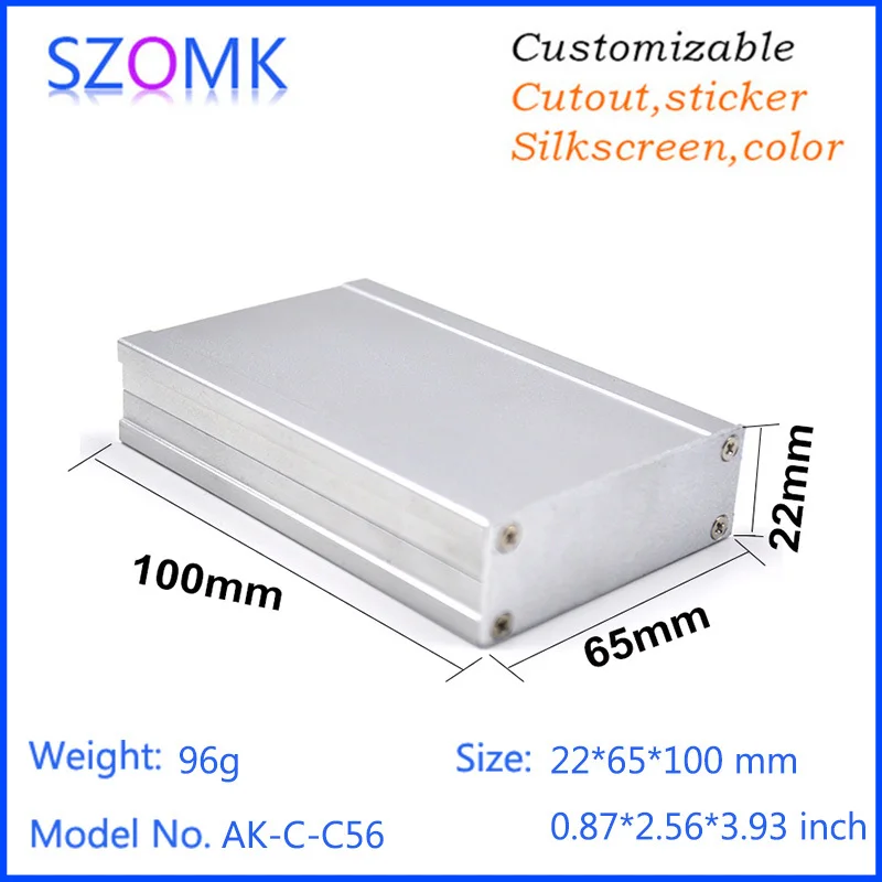 szomk aluminum box for electronic project aluminum extrusion case anodized aluminum enclosure case junction ox extruded aluminum project box   (3).jpg