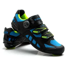 Teibao Cycling Shoes Carbon Fiber Breathable Road Bike Shoes Outdoor Bicycle Shoes Fall Road Cycling Shoes