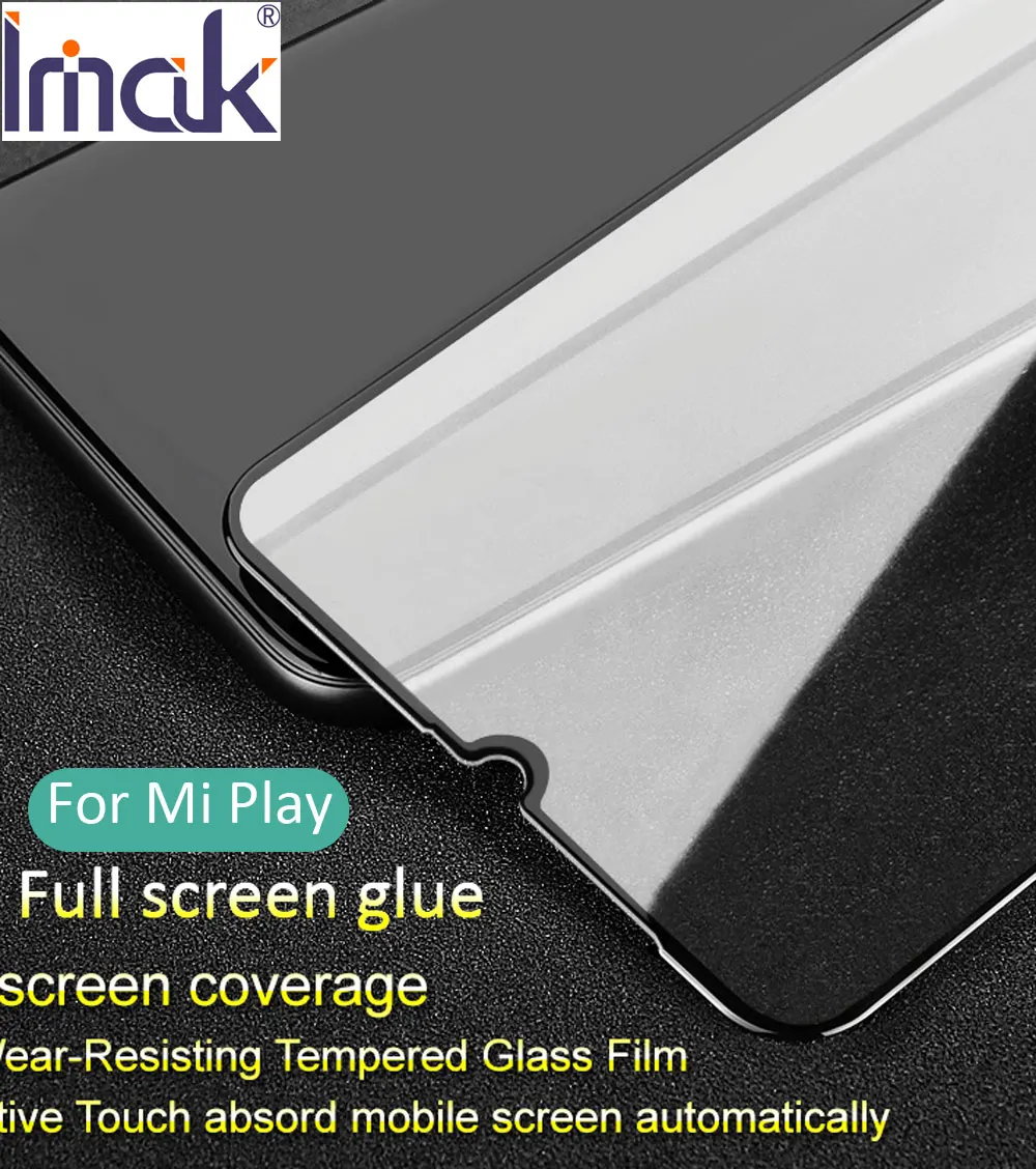 Imak Pro + полноэкранная панель закаленное стекло для Xiaomi Mi Play Олеофобное | Мобильные