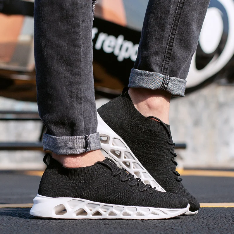 Fashion Sneakers For Men Large Size 35 48 Comfortable Mens Shoes Casual