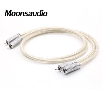 

QED Signature 6N OCC copper silver plated core with Rhodium plated RCA plug connector