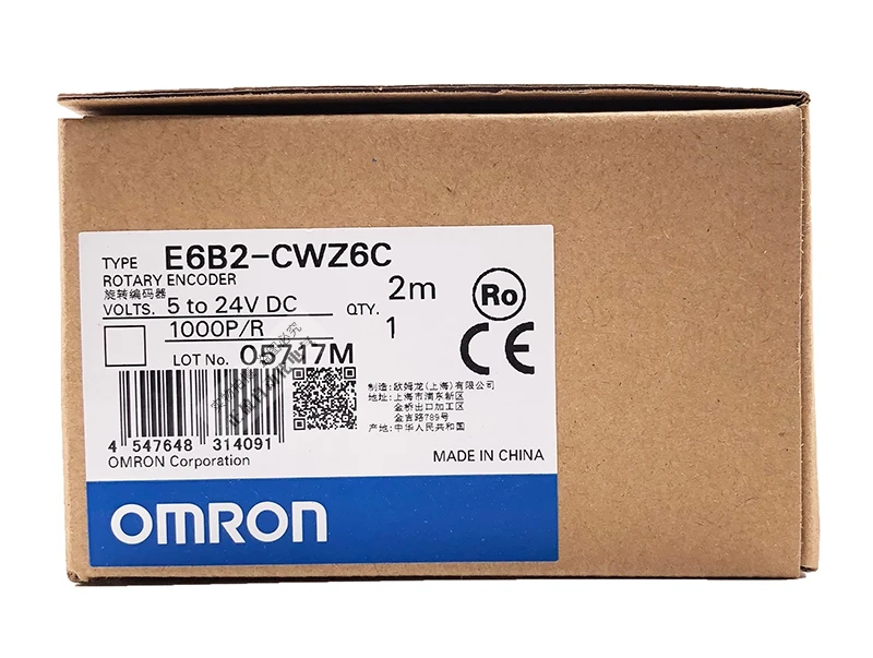 Натуральная кодировщик Omron E6B2-CWZ6C 360-500P-600P-1000-1024-2000-P/R