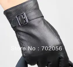 Мужские из натуральной кожи Перчатки кожаные перчатки подарок аксессуар приятно 12 пара/лот #3161