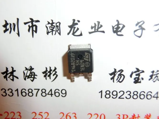 

10Pcs STD60N3LH5 60N3LH5 60N3L H5 TO252