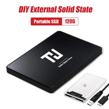DIY внешний твердый жесткий диск с приложением SATA3 SSD 120 ГБ 240 480 1 ТБ SSD 2," 540 МБ/с. для портативных ПК для личного