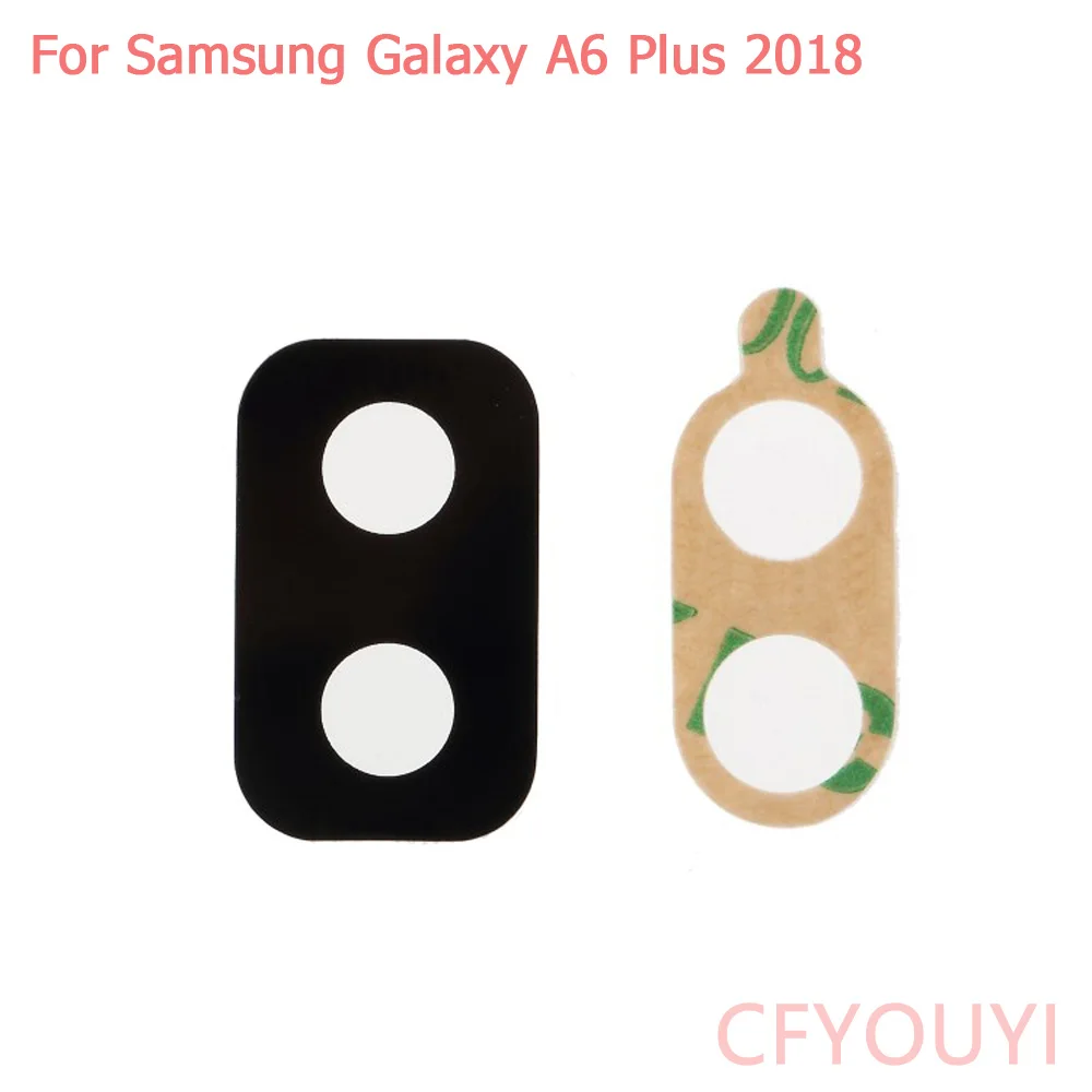 

For Samsung Galaxy A6 Plus 2018 A605 Rear Back Camera Lens Cover with 3M Adhesive Sticker